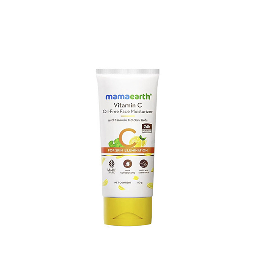 MamaEarth Vitamin-C,Oil Free Masturizer With Vitamin-C & Gotu Kola~ 80 Gm
