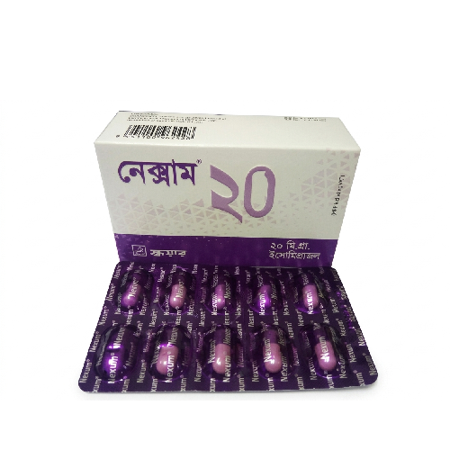 Nexum 20 mg Capsule ~ 1 Strip
