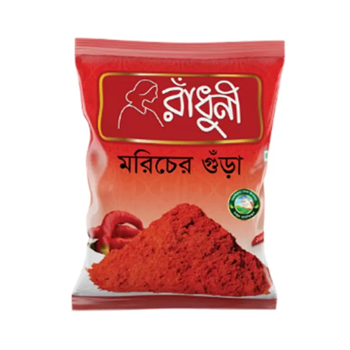 Radhuni Chilli Powder (Morich Gura)~ 500 Gm