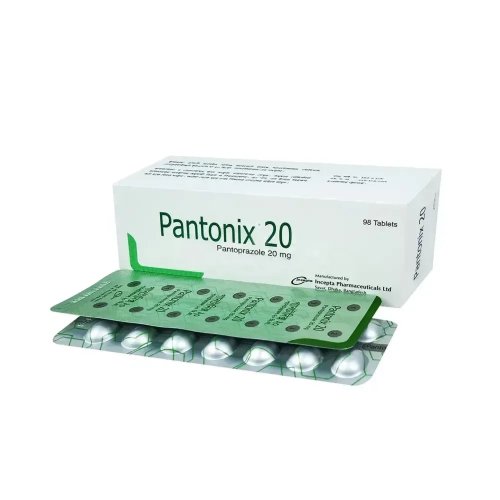 Pantonix 20 mg Tablet ~ 1 Strip