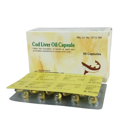 CodLiver Oil 85 IU-Capsule ~ 1 Strip