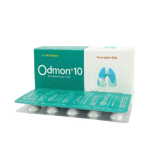 Odmon 10 mg Tablet ~ 1 Strip