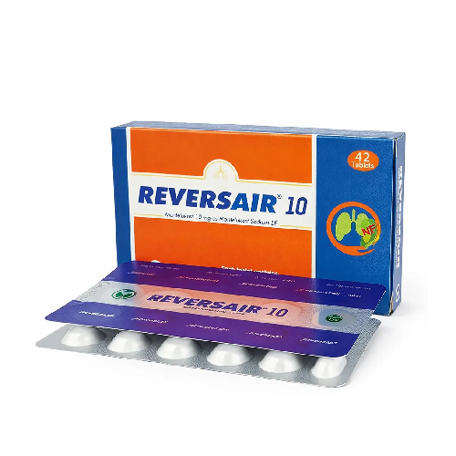 Reversair 10 mg Tablet ~ 1 Strip